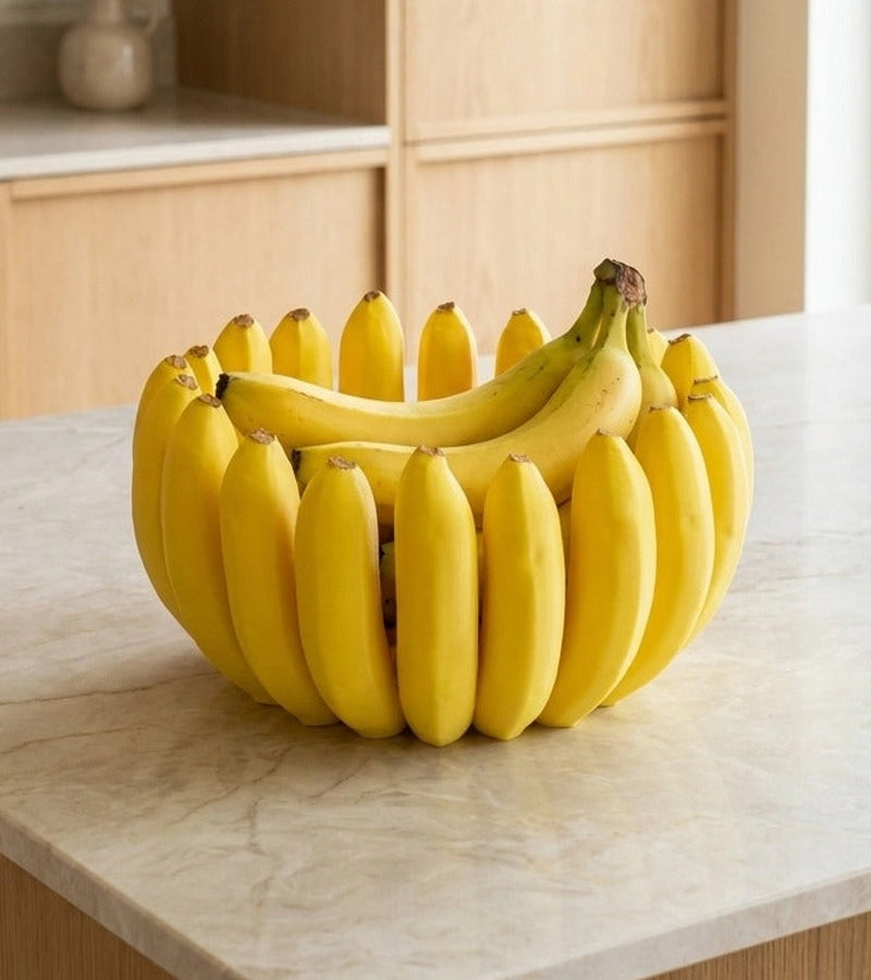 Panier à fruits bananes réalistes