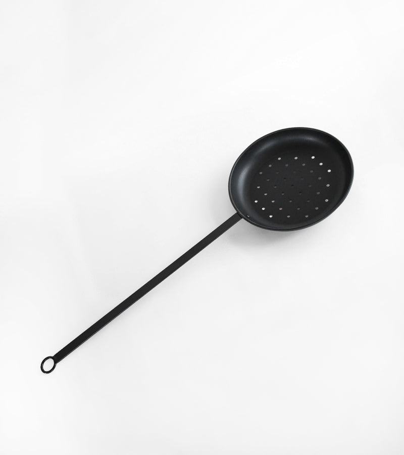 Poêle à châtaignes pour barbecue