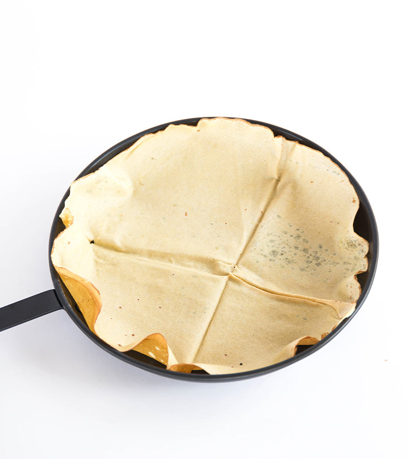 Poêle à crêpes pour barbecue