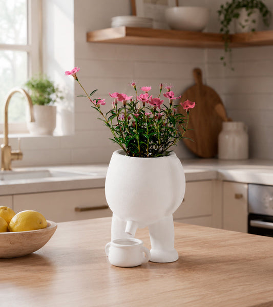Pot à plante qui fait pipi