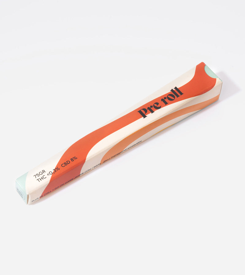 Pré-roll au CBD, pack de 2 100% de CBD  Marie Janine