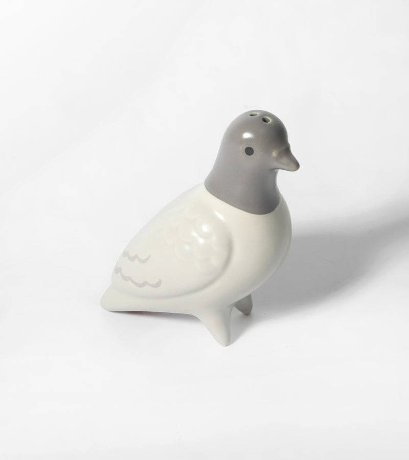 Salière et poivrière pigeons