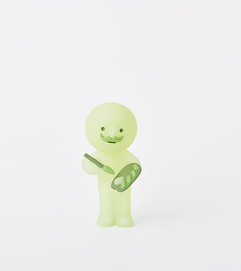 Figurine fluorescente Smiski - série Museum 