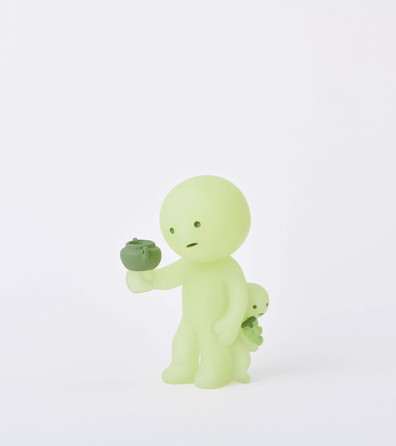 Figurine fluorescente Smiski - série Museum 