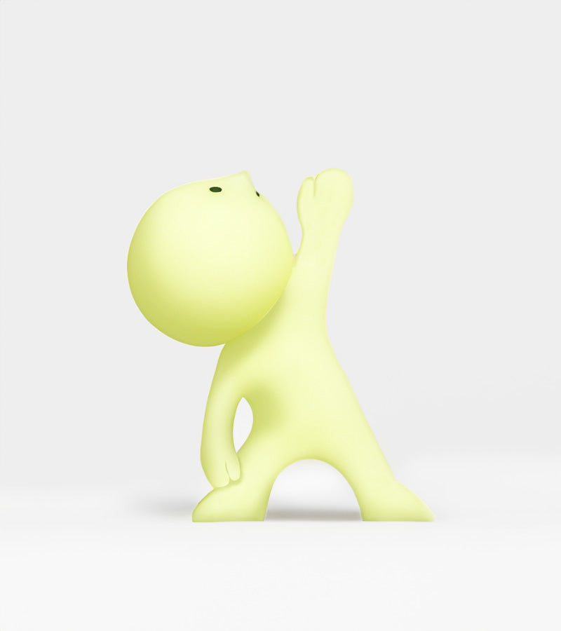 Figurine fluorescente Smiski - série Yoga 