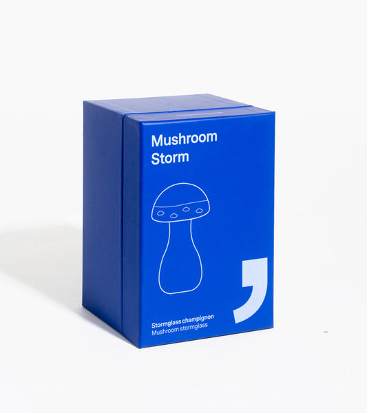 Storm glass champignon