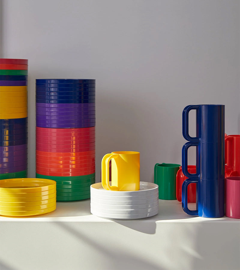 Vaisselle Max, set de 6 assiettes rainbow - Heller