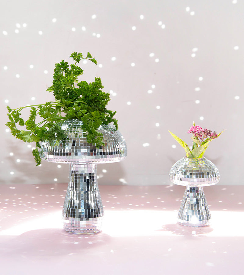 Pot de plantes disco boule à facettes 10cm  L'expressionist