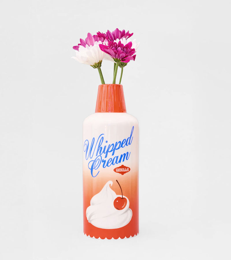 Vase crème fouettée