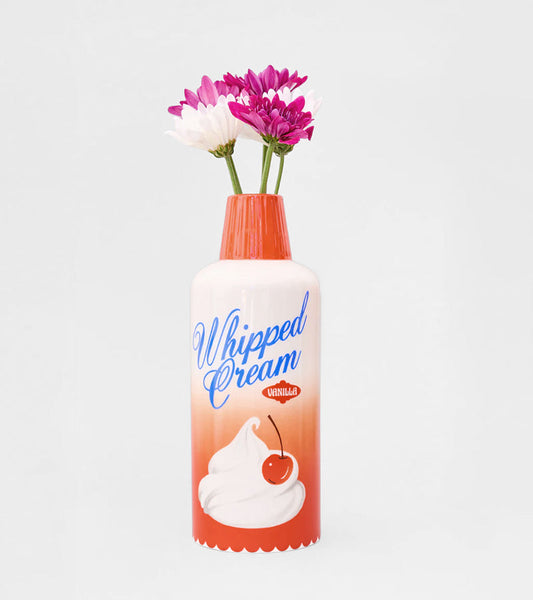 Vase crème fouettée