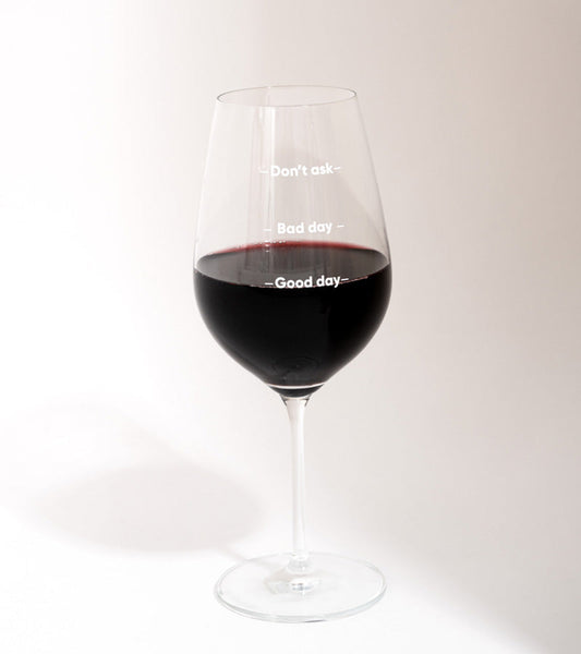 Verre à vin pour montrer son humeur  L'Avant Gardiste