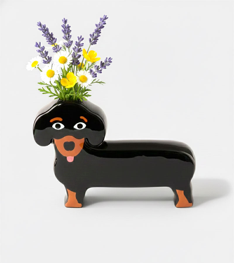 Vase teckel
