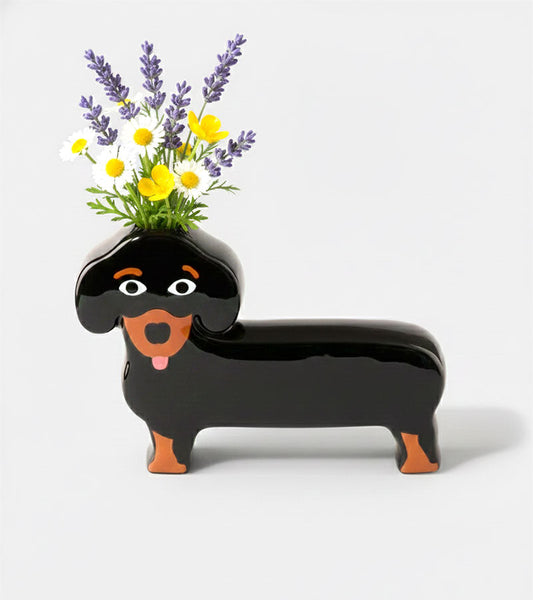 Vase teckel