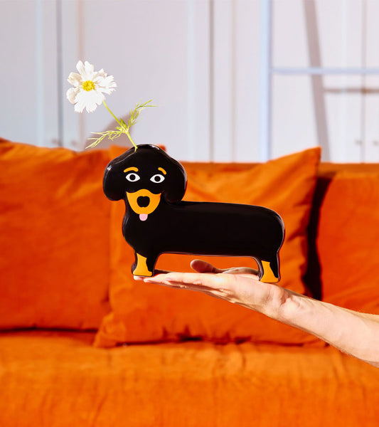 Vase teckel